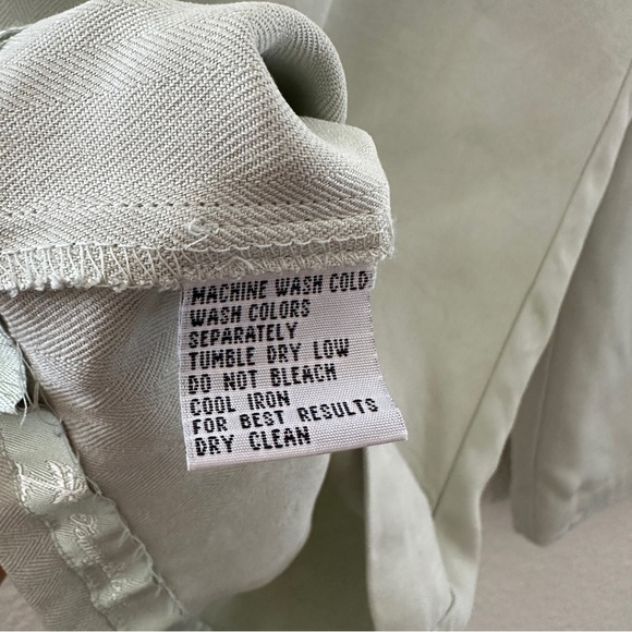 Tommy Bahama Silk Culottes Mint Green Beachy Flowy Coastal Size 10 - Picture 3 of 11